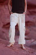 The artist's pants white/cream