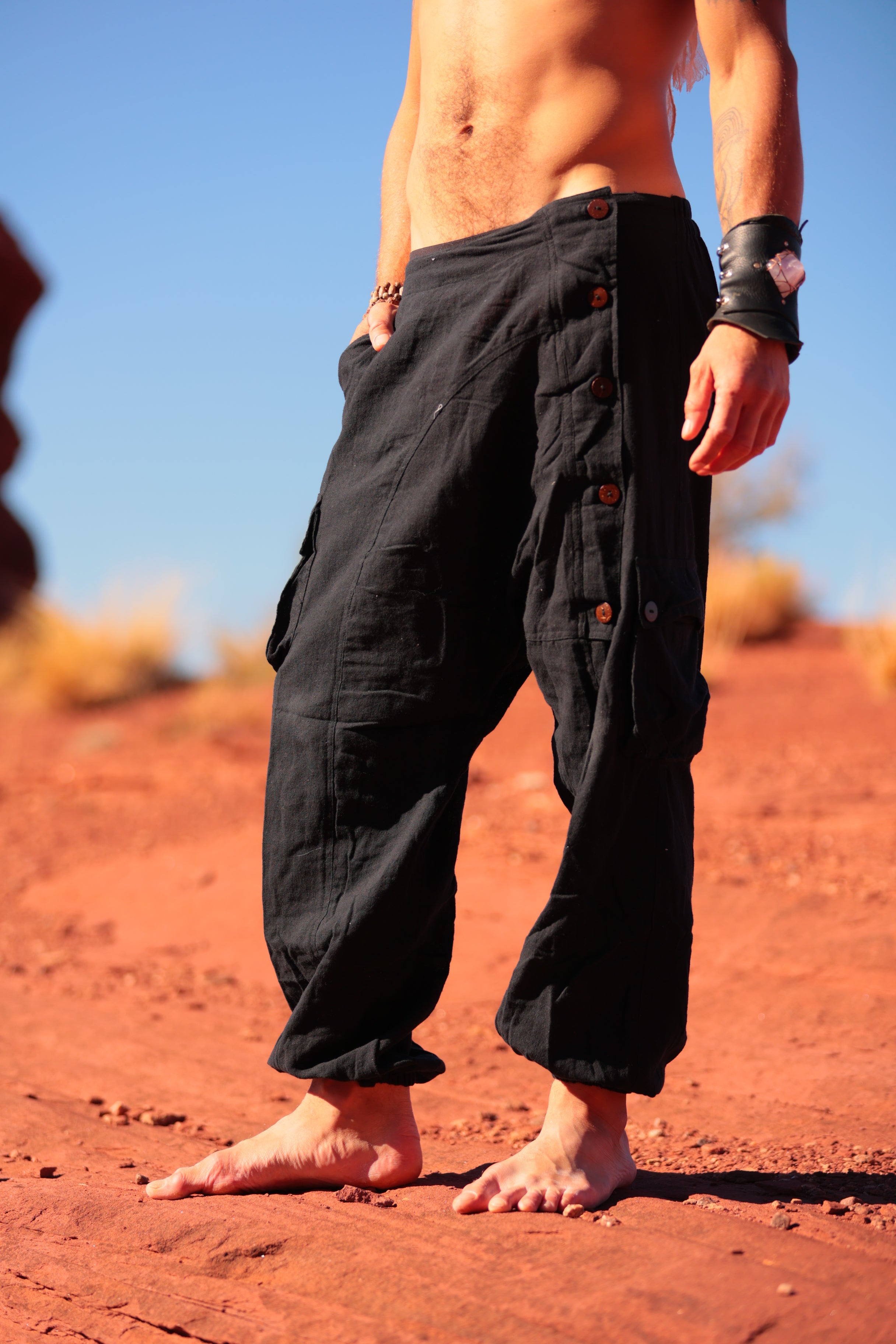 Nepali Pants Black