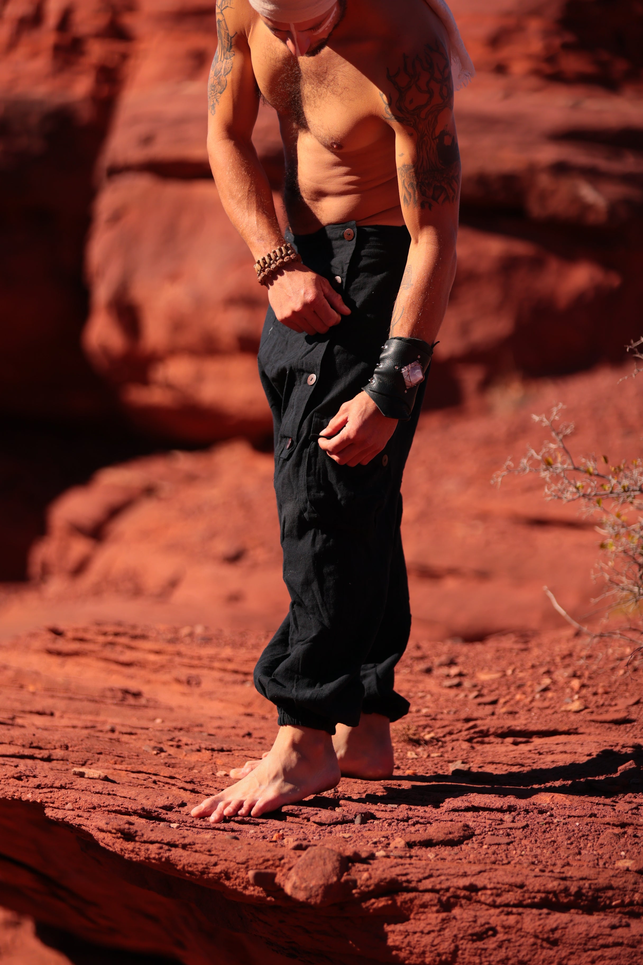 Nepali Pants Black