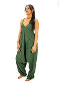 Anaya jumpsuit overalls forest green